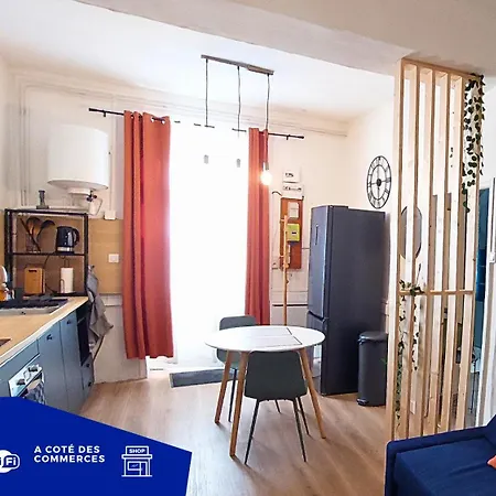Artklein * T1 Tout Confort - Fibre -Halles Diderot Roanne Exterior photo