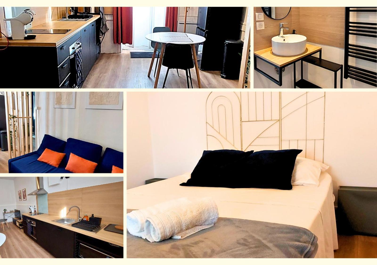 Apartment Artklein * T1 Confort - Fibre -halles Diderot